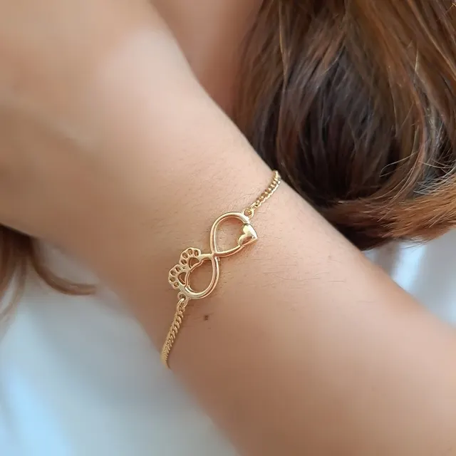 Foto de pulseira pet amor infinito Foto de pulseira pet amor infinito