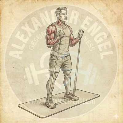 Fitnessband - Bizeps Curl