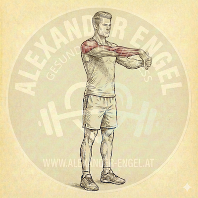 Dehnung der Hand- und Schulterstrecker