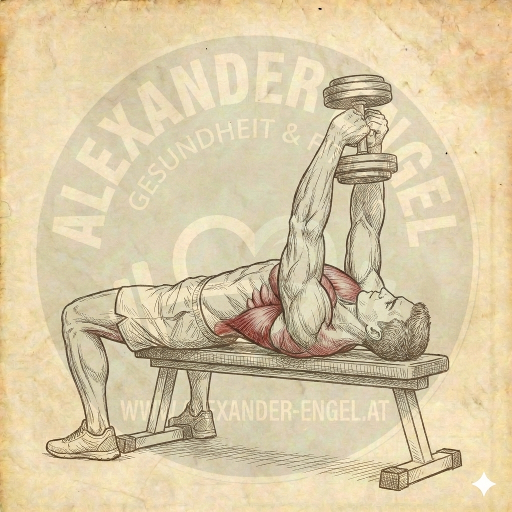 Überzüge mit Kurzhantel