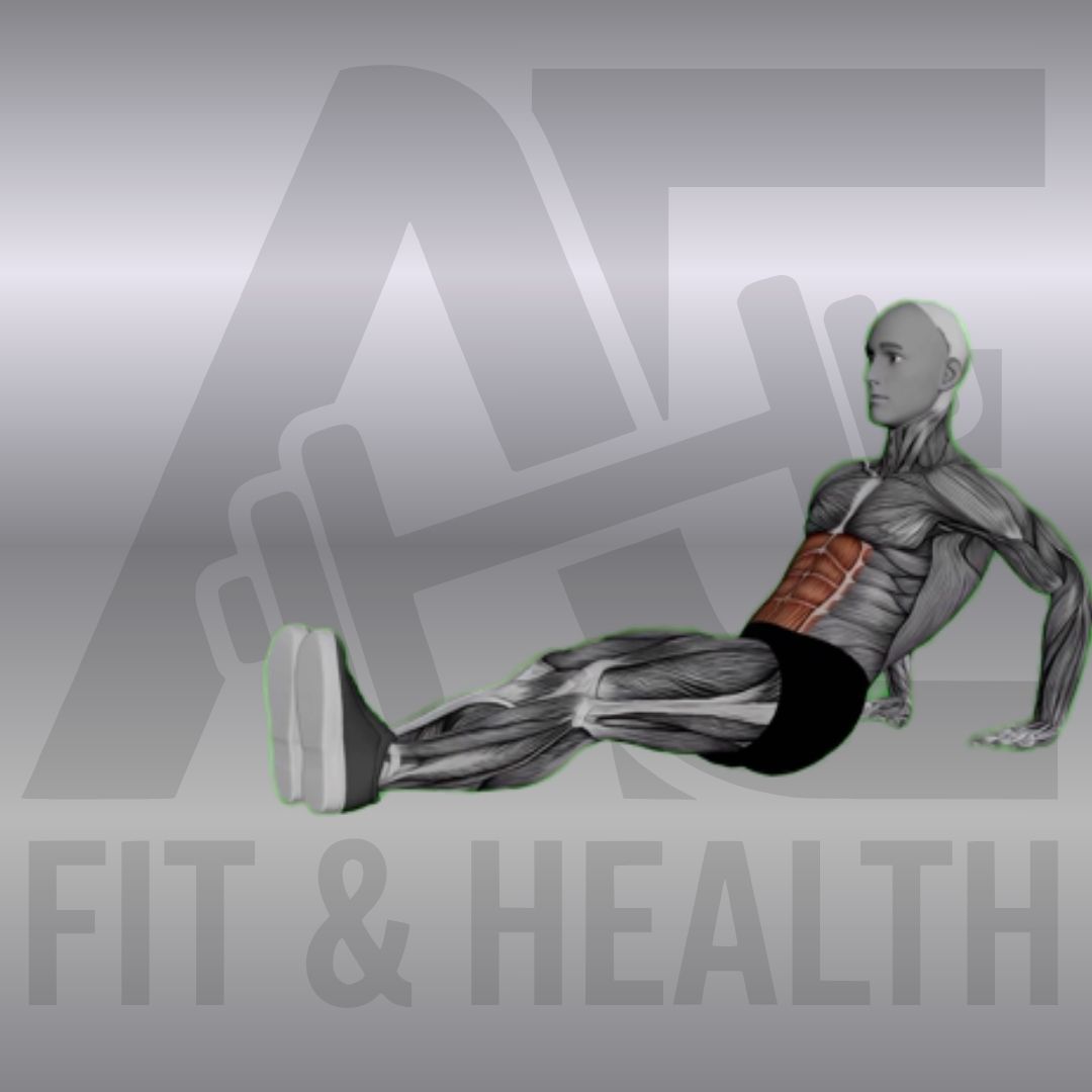 Übung Abs Snails - Ab Snails - Effektive Core-Übung mit Körpergewicht für die Bauchmuskeln im Fitnessstudio oder Zuhause.