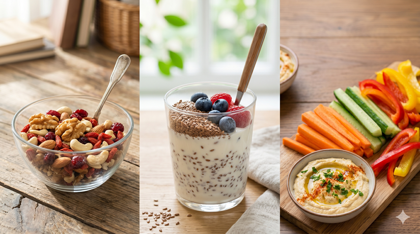 Snack-Smart: 5 gesunde Power-Snacks für einen stressigen Alltag