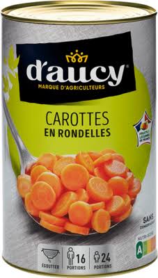 Carottes Rondelles D'Aucy 5/1