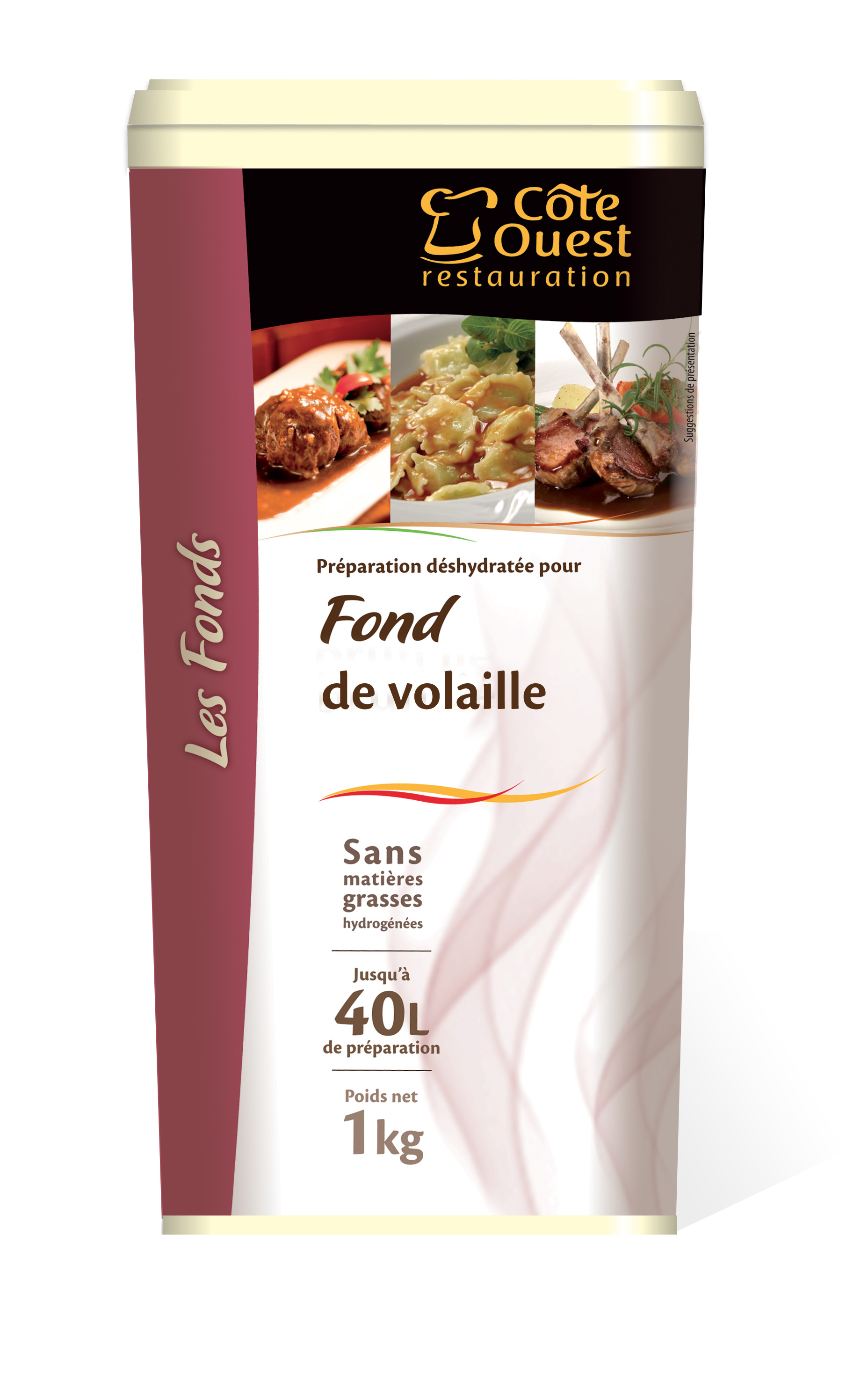 Fond blanc de volaille 1 kg