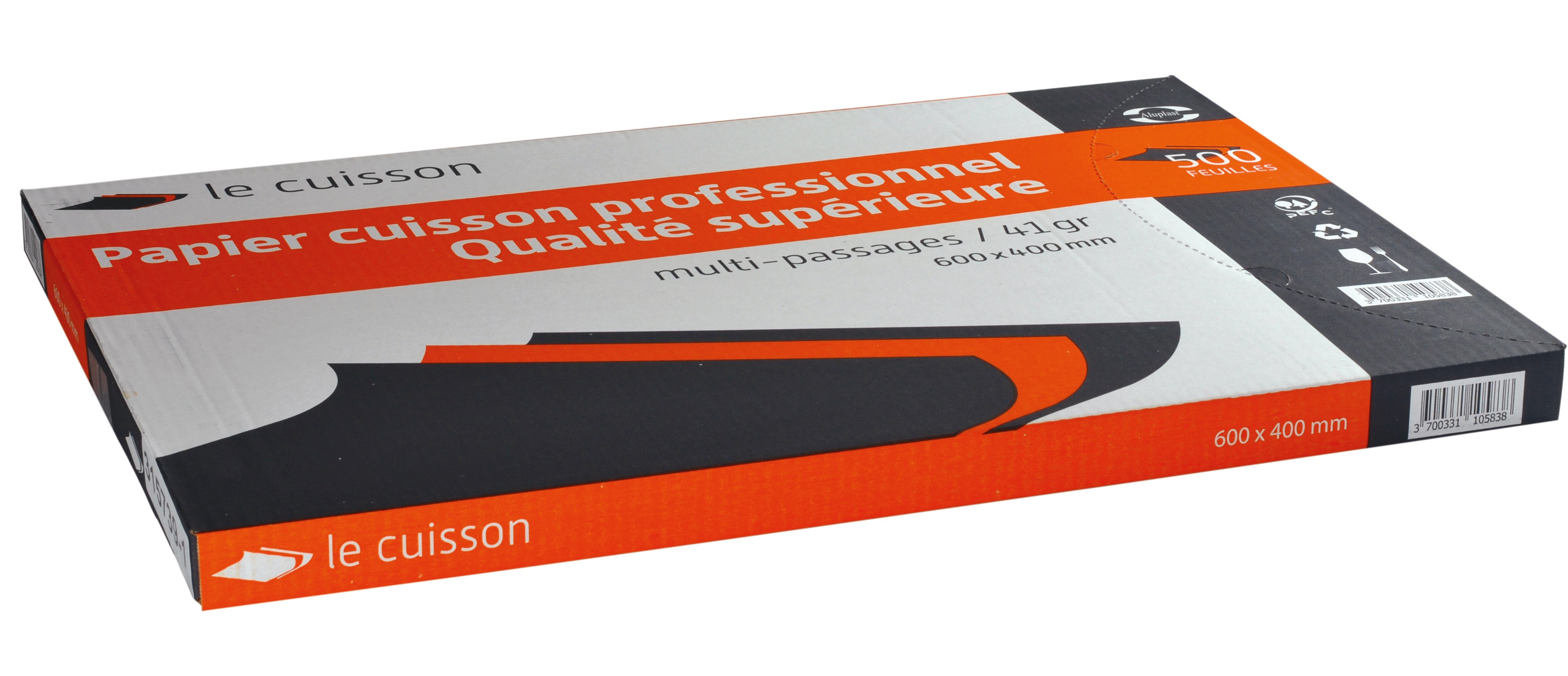 Papier Cuisson professionnel siliconé 500 Feuilles
