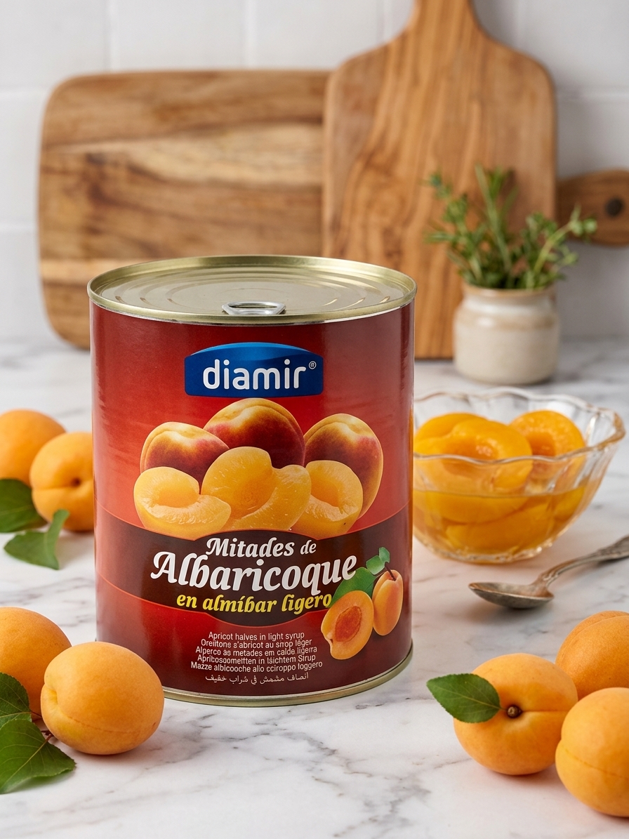 Abricot au sirop léger  3/1