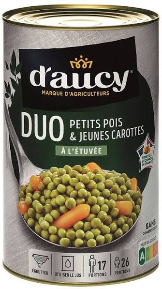 Duo Petits Pois & Jeunes Carottes 5/1