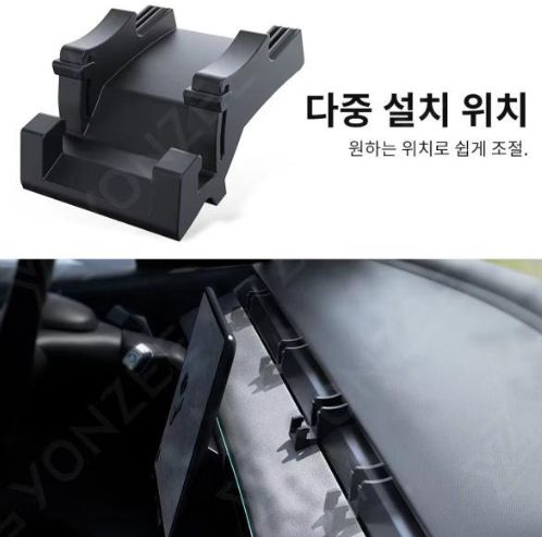 YZ 테슬라 모델 3 Y 하이랜드 주니퍼 2021-2025 액체 실리콘 고무 자동차 휴대폰 홀더용 대시보드 에어 벤트용 트레이스 클립온 없음