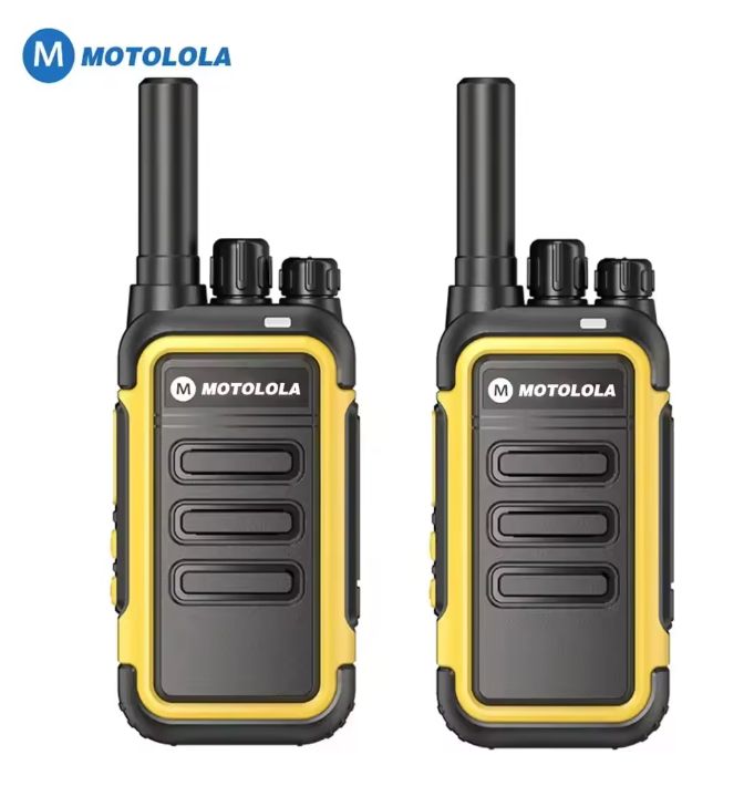 모토롤라 미니 워키토키, 휴대용 양방향 라디오, UHF 트랜시버 세트, 워키토키, 장거리 COD, 2 개