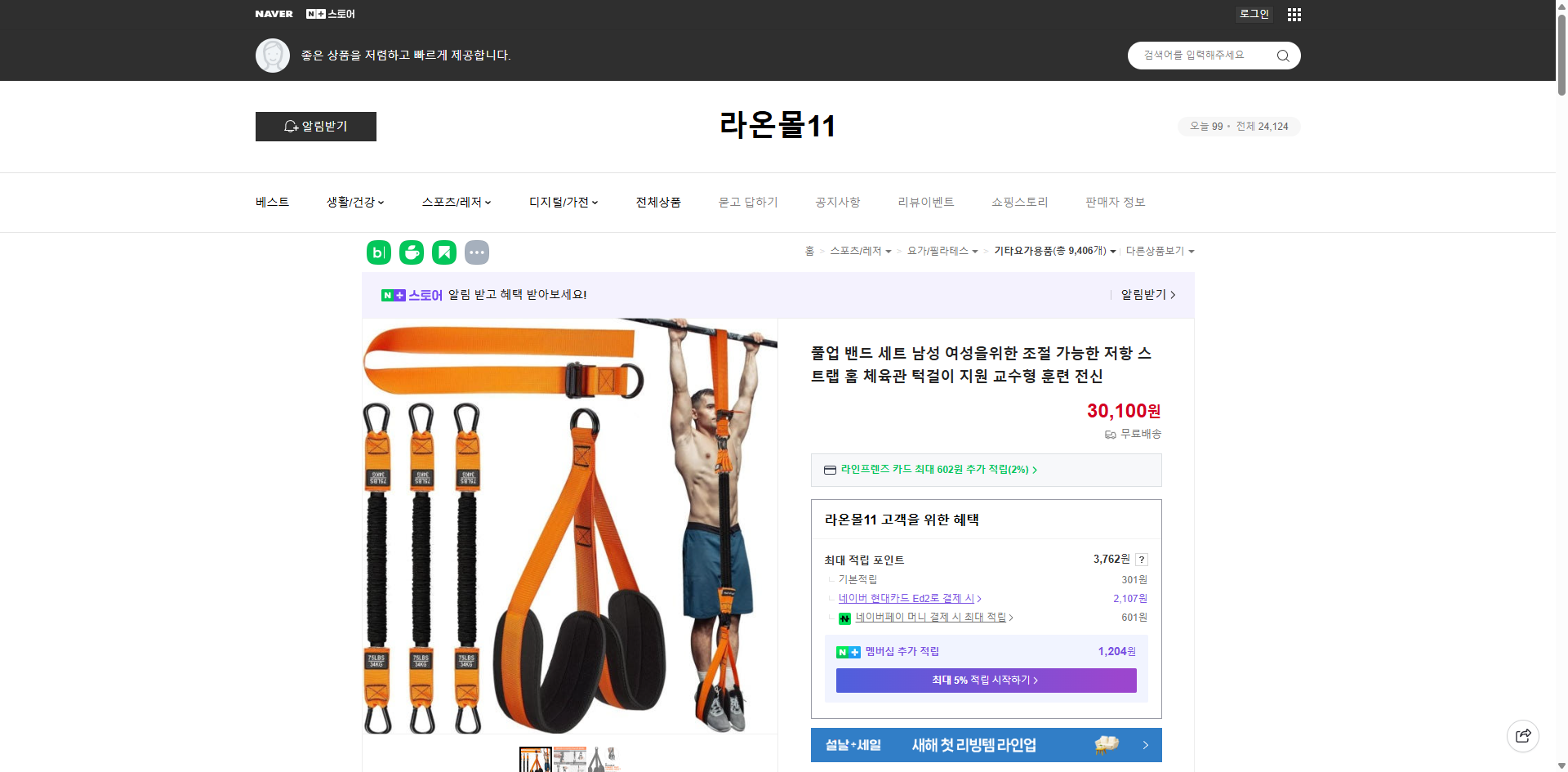 네이버쇼핑 가격 캡쳐