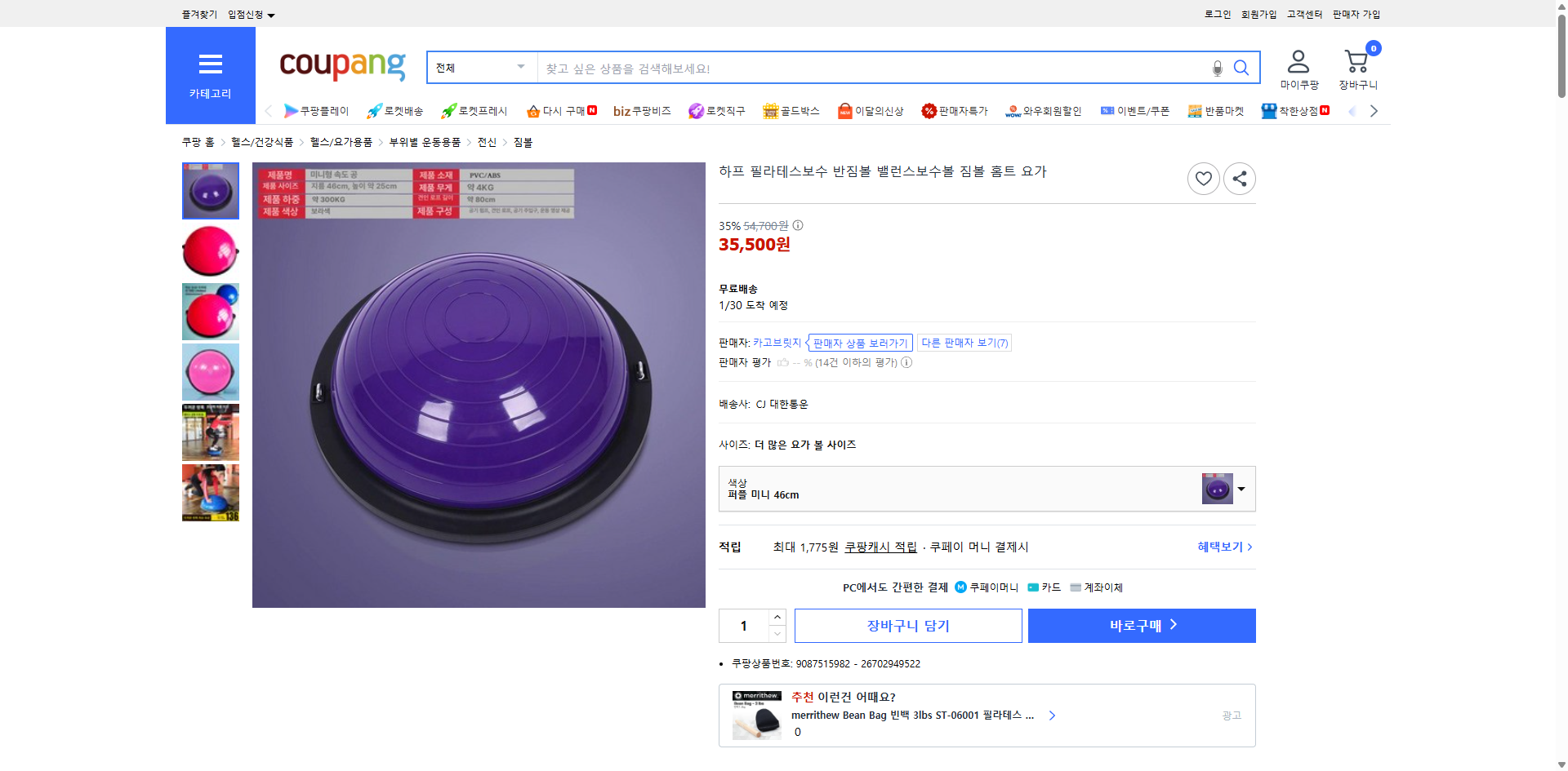 쿠팡 가격 캡쳐