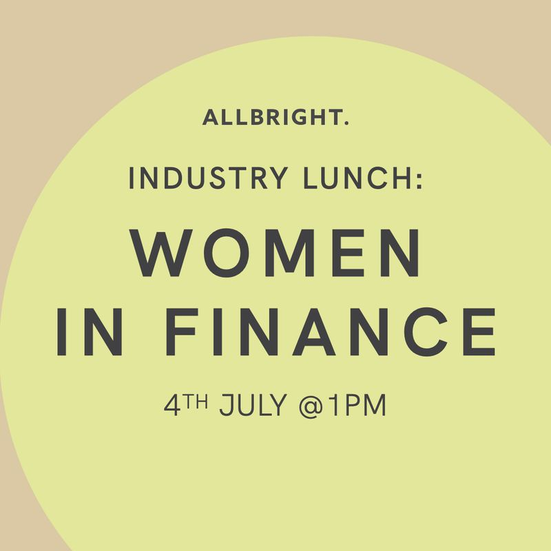 Attend Industry Lunch: Women In Finance