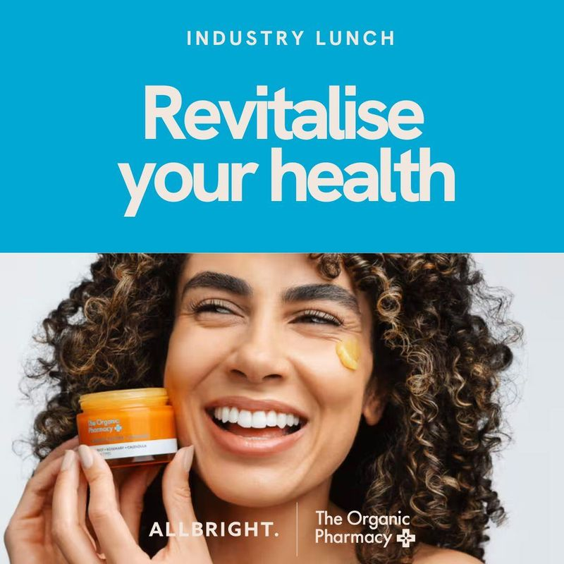 Attend Revitalise Your Health with AllBright's Industry Lunch, hosted by Organic Pharmacy