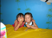 Icecream mustache competition