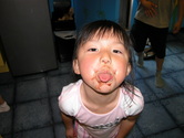 Icecream mustache competition