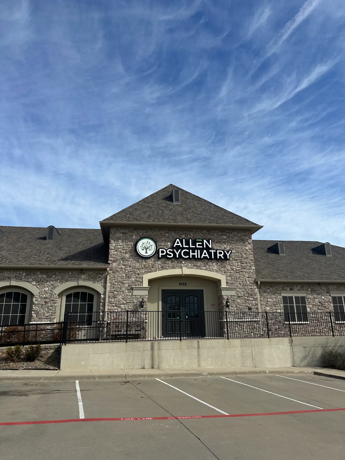 Image: Allen Psychiatry Outside