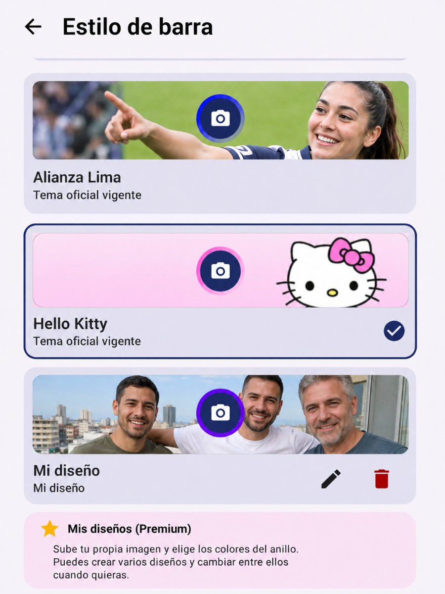 Estilos preestablecidos