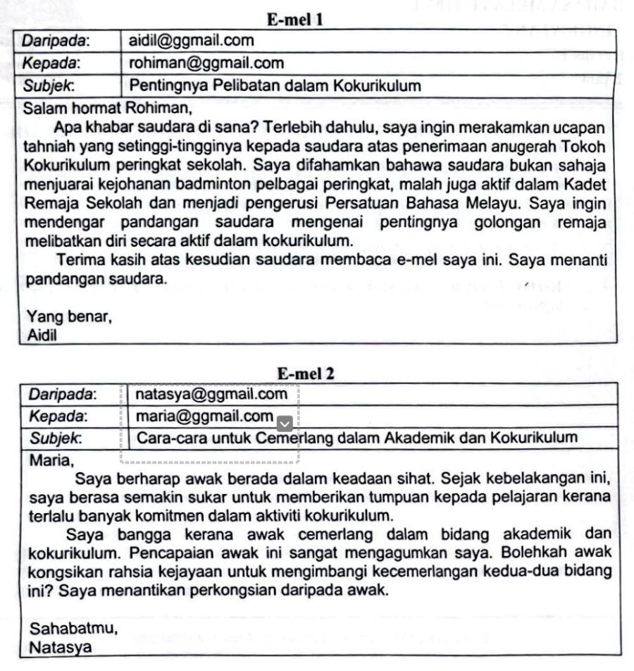 Soalan Bahagian A BM Kuala Lumpur 2025