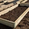 A new no-dig bed on an allotment