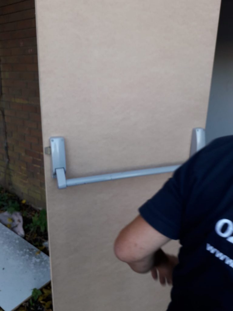 null Case study: emergency door replacement