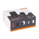 AMALOCK DB701 Wireless Doorbell & Chime Kit With 1 x White CAM200A Camera, Battery Charger And Rechargeable Batteries