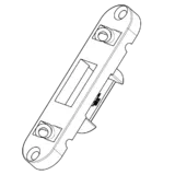 ROTO Bolt Keep Suitable For Flush Timber 373295