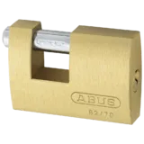 ABUS 82 Series Brass Sliding Shackle Shutter Padlock