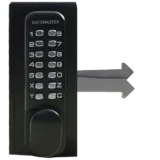 GATEMASTER SGLD (Handed) Double Sided Sliding Digital Gate Lock