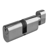 ASEC 6-Pin Oval Key & Turn Cylinder