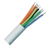 Securi-Flex Alarm Cable TCCA Type 3 To BS4737 White