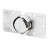 MASTER LOCK Van Lock Hasp & Round Padlock 736EURD