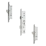 LOCKMASTER Lever Operated Latch & Deadbolt 92/62 Twin Spindle 20mm Radius 2 Hook