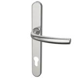 HOPPE Arrone Suited Lever/Lever Handle 240mm Backplate With 92mm Centres AR7550/3492