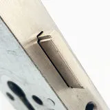 ASEC Push/Pull Engraved Finger Plate75mm Width x 1.2mm Depth (SAA) Satin Anodised Aluminium