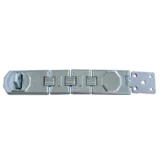 ASEC Galvanised Multi Link Concealed Fixing Hasp & Staple