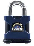 SQUIRE Stronghold Marine Open Shackle Padlock Body Only To Take KIK-SS Insert