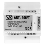 VIDEX 506T 12V/24V AC/DC Relay With Timer