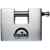 SQUIRE Body Only Stronghold ST75S Stainless Steel Container Sliding Shackle Padlock To Take KIK-SS Insert
