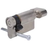 ASEC VITAL Blind Thumbturn Half Euro Dual Finish Cylinder With Adjustable Cam