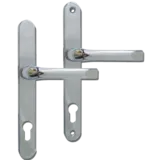 ASEC 92 Lever/Lever UPVC Furniture - 240mm Backplate