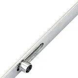 ASEC Finger Plate 75mm Width x 1.2mm Depth (BL) Powder Coated Stainless Steel Black