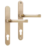 ASEC 92 Lever/Lever UPVC Furniture - 240mm Backplate