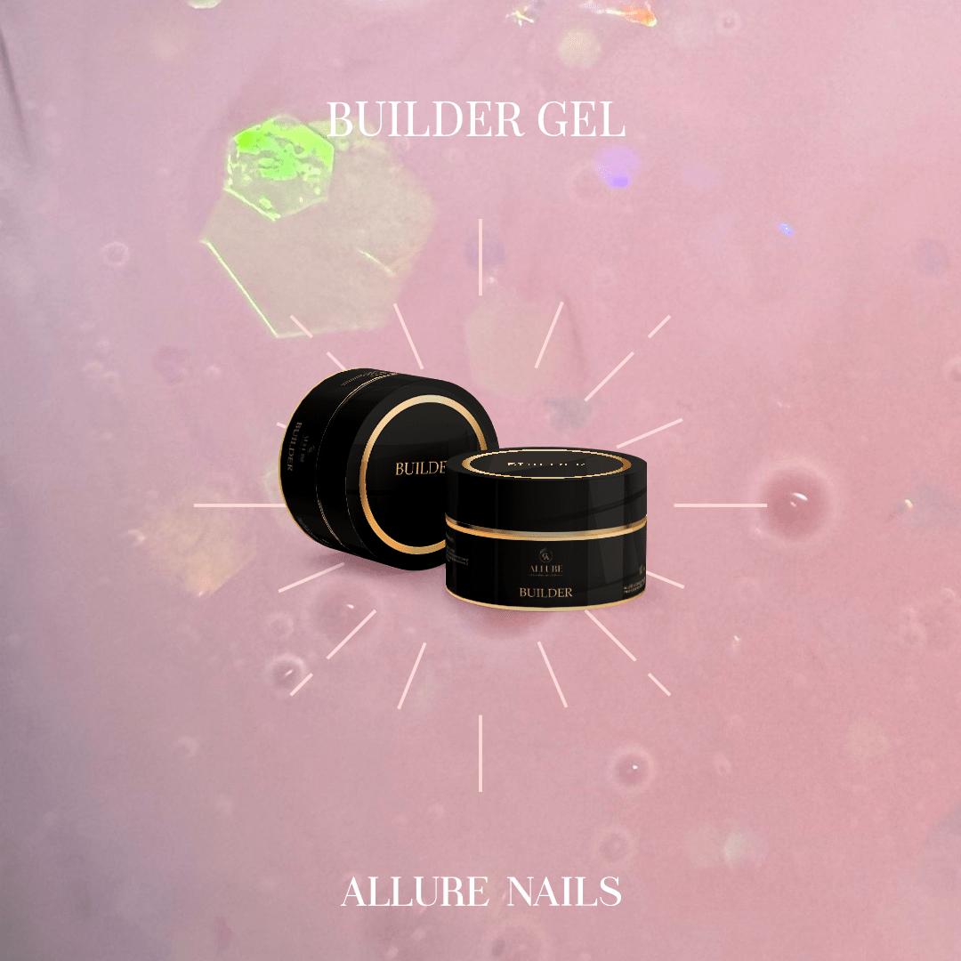 Gel Costruttore Rosa Pallido Glitter 03 | Allure Nails
