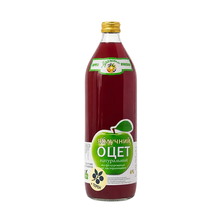 Оцет Яблучний 4 % + Терен