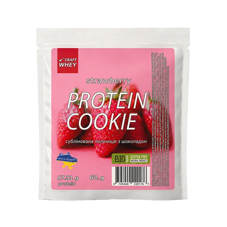 Protein Cookie Полуниця Шоколад
