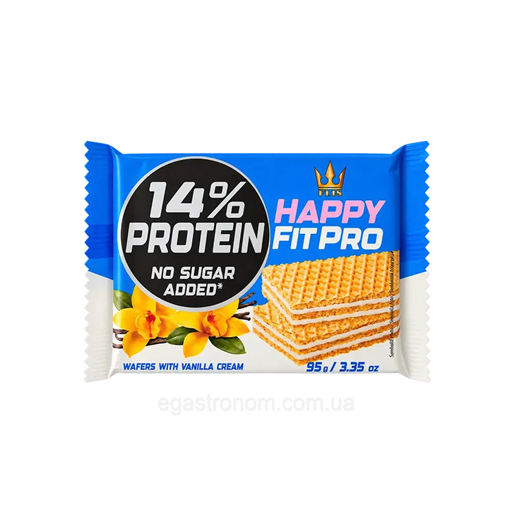 Протеїнова Вафля Ваніль 14%