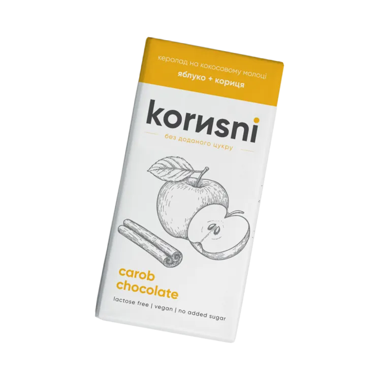 Шоколад на керобі Яблуко Кориця