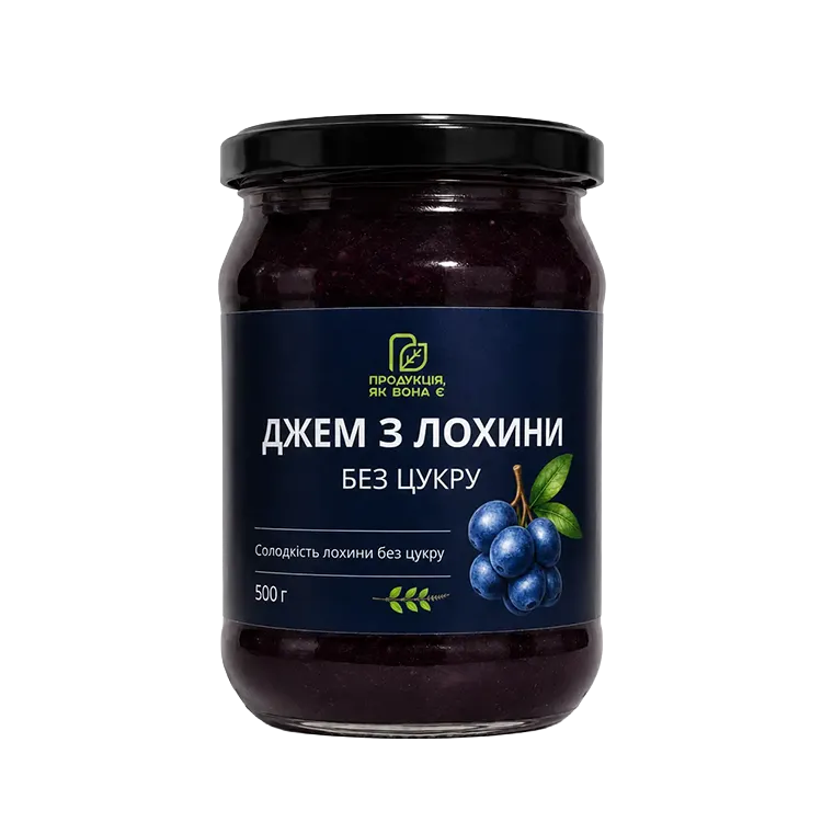 Джем зі Чорниця без Цукру