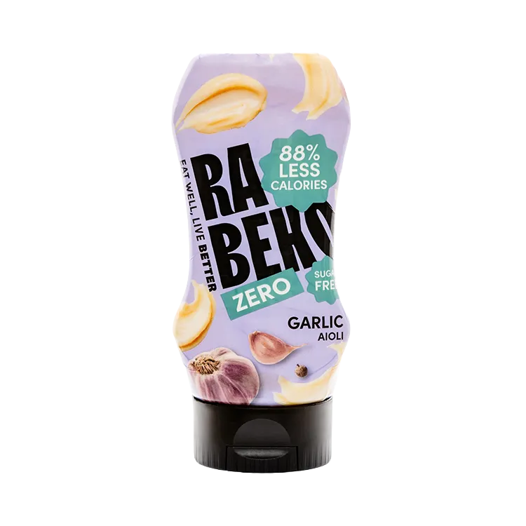 Rabeko Соус Zero Часник Соус низьковуглеводний низькокалорійний без цукру