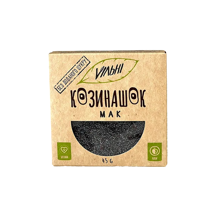 Фініковий Козинашок з Насінням Маку 40 гр